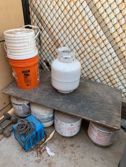 So many different empty propane tanks available for sale