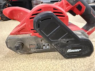 Bauer 4 x 24” electric sander