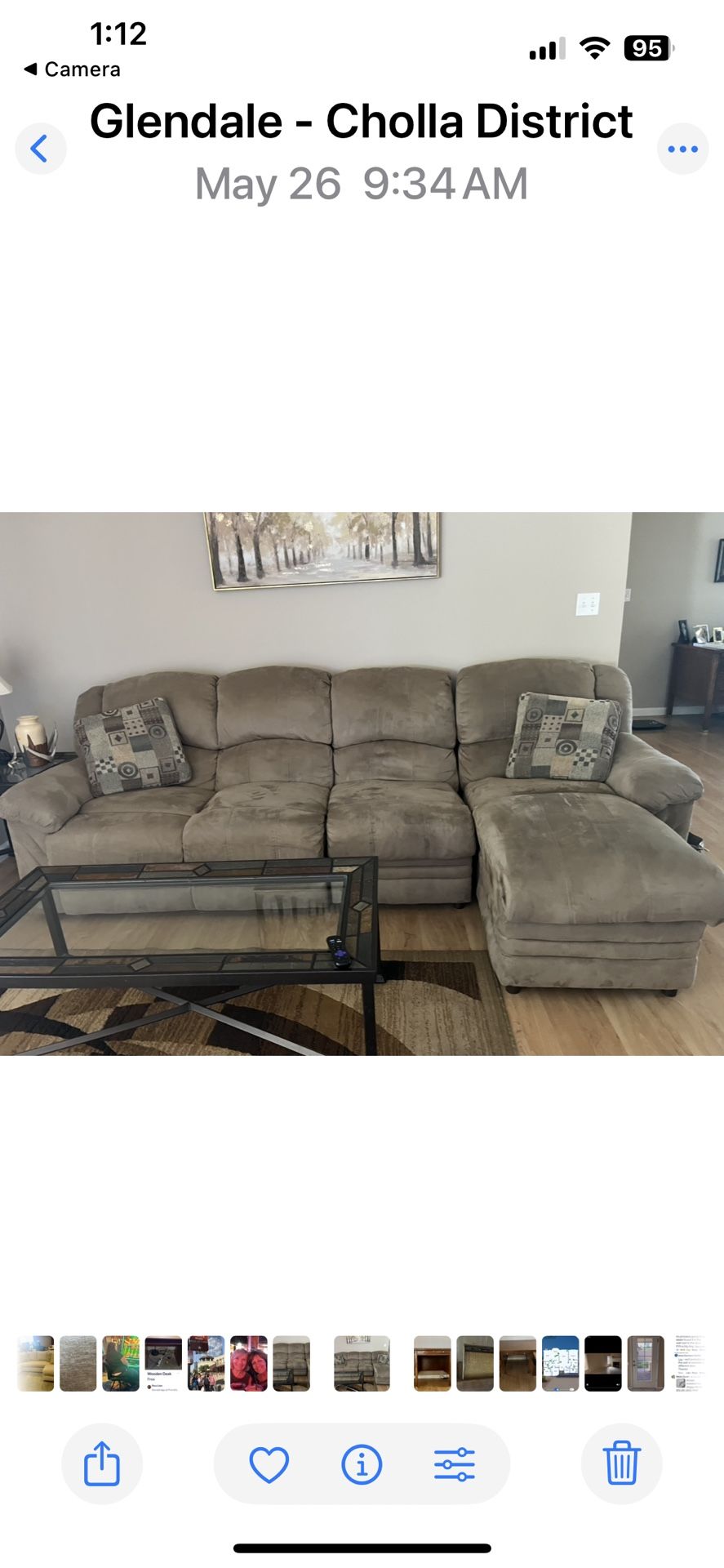 Sectional Sofa/recliner
