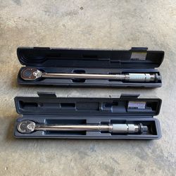 Torque Wrenches - 3/8 And 1/2