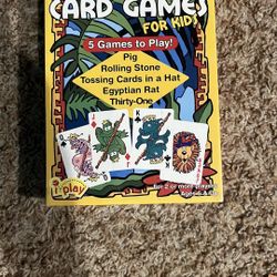 International Playthings Great Card Games For Kids Cards 5 Games Complete