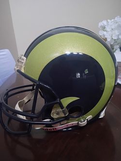 Rams football helmet