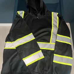 Black Construction Sweater 3XL TIGHT FIT