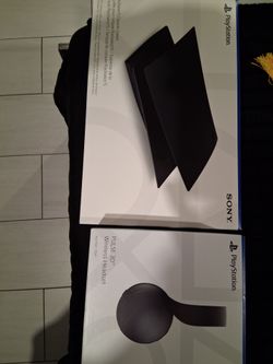 PS5 Disc cover and Headset