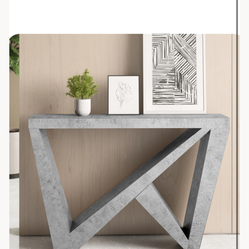 Gray accent table