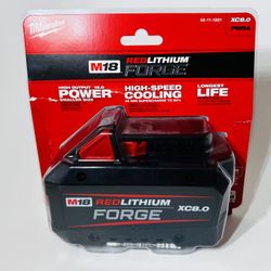 MILWAUKEE 8.0 Forge Battery New 