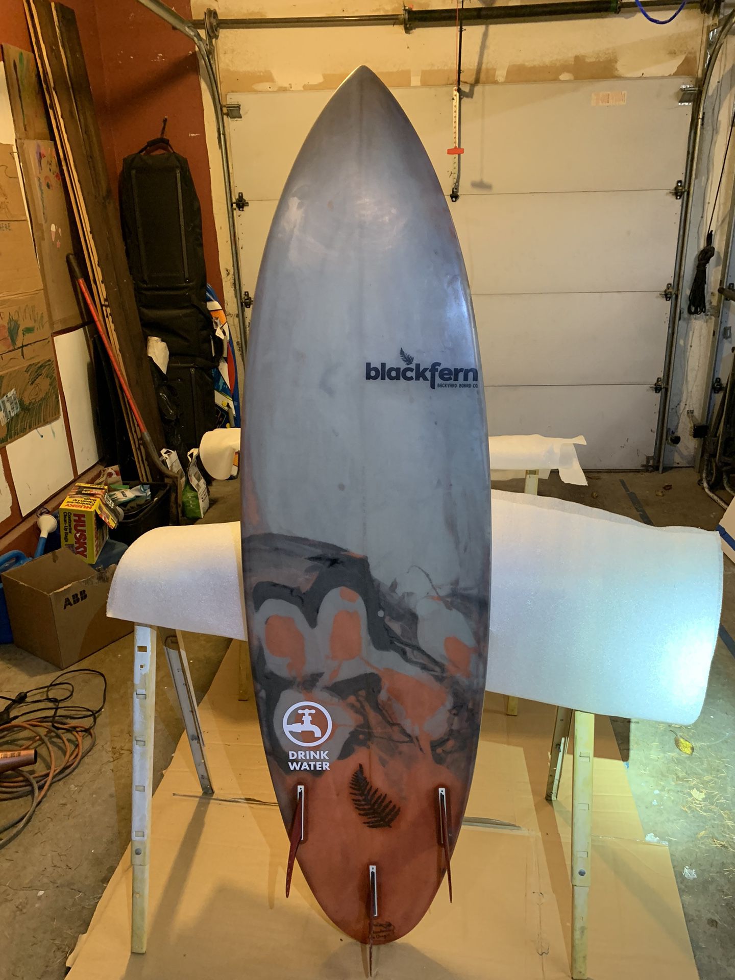 6’0” Blackfern Nori Shortboard Surfboard