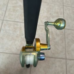 Accurate Reel Valiant Mahi 300 And Accurate Valiant Rod