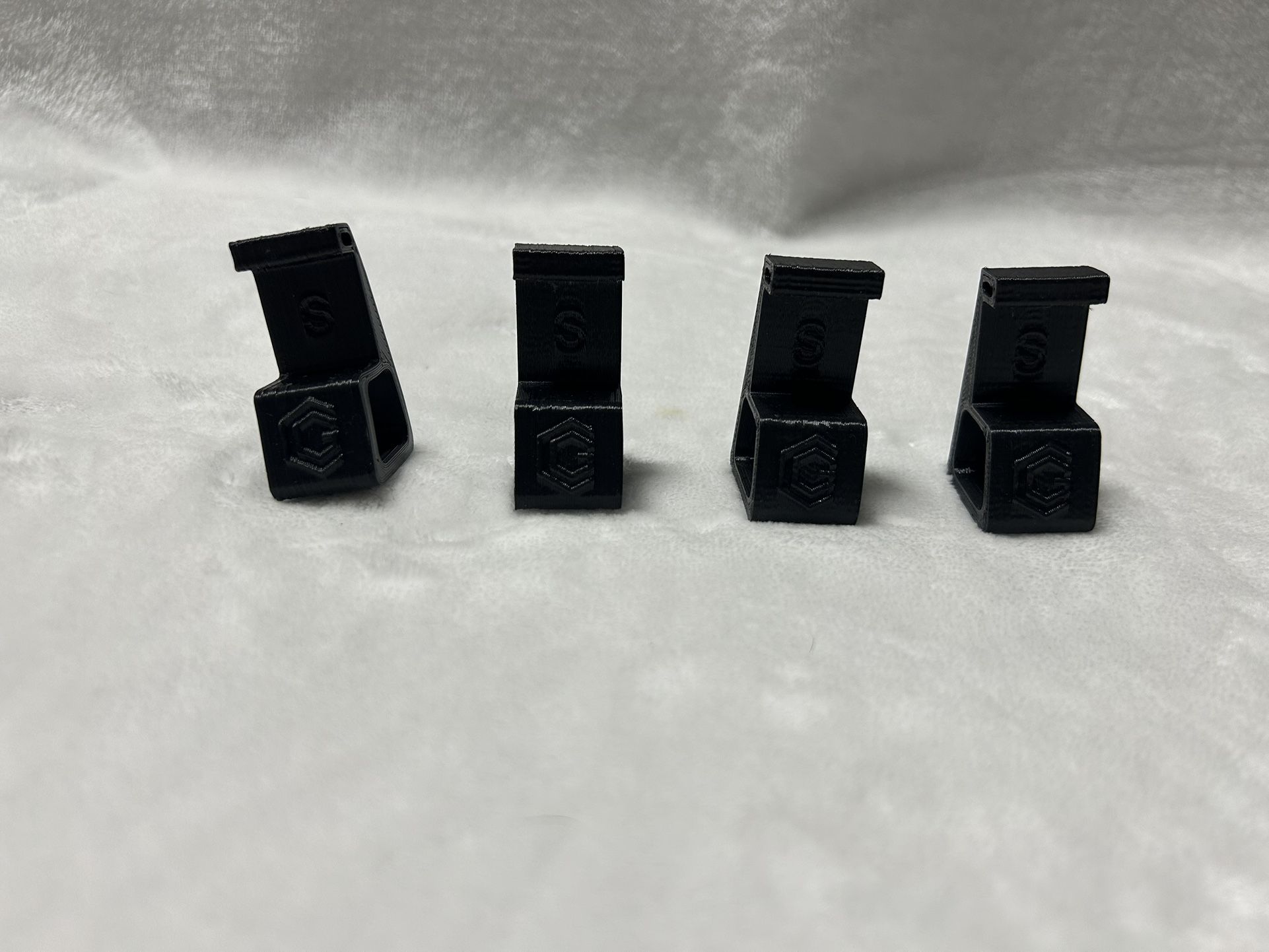 Black Horizontal Stand Bracket for Cooling Non-slip Feet for PlayStation 4 Ps4