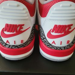 Jordan 3 Fire Red Size 10 & 10.5 