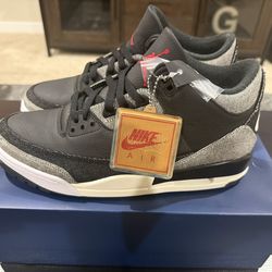 Jordan 3 Levi’s Black