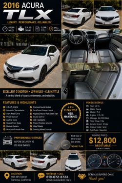 2016 Acura TLX