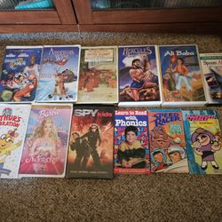 Kids VHS Tapes