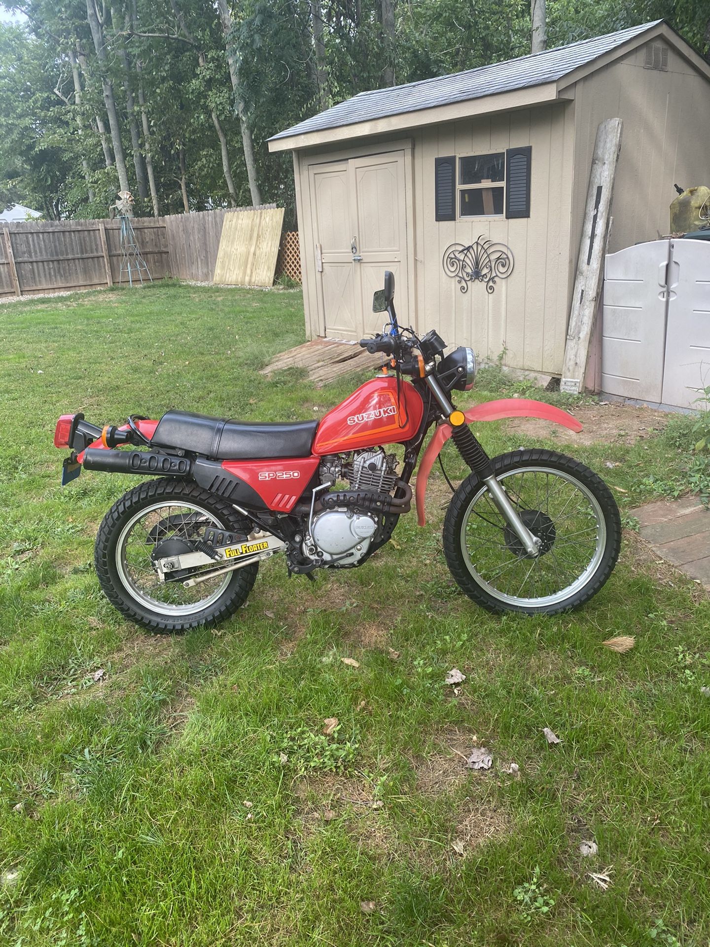 Pristine 1982 Suzuki SP 250 dual sport