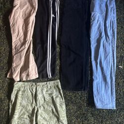 DENIM, SWIM SHORTS, PANTS