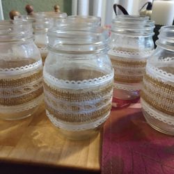 Decorative Smaller Jars/ Wedding