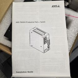 Axis T8504-R industrial PoE++ Switch