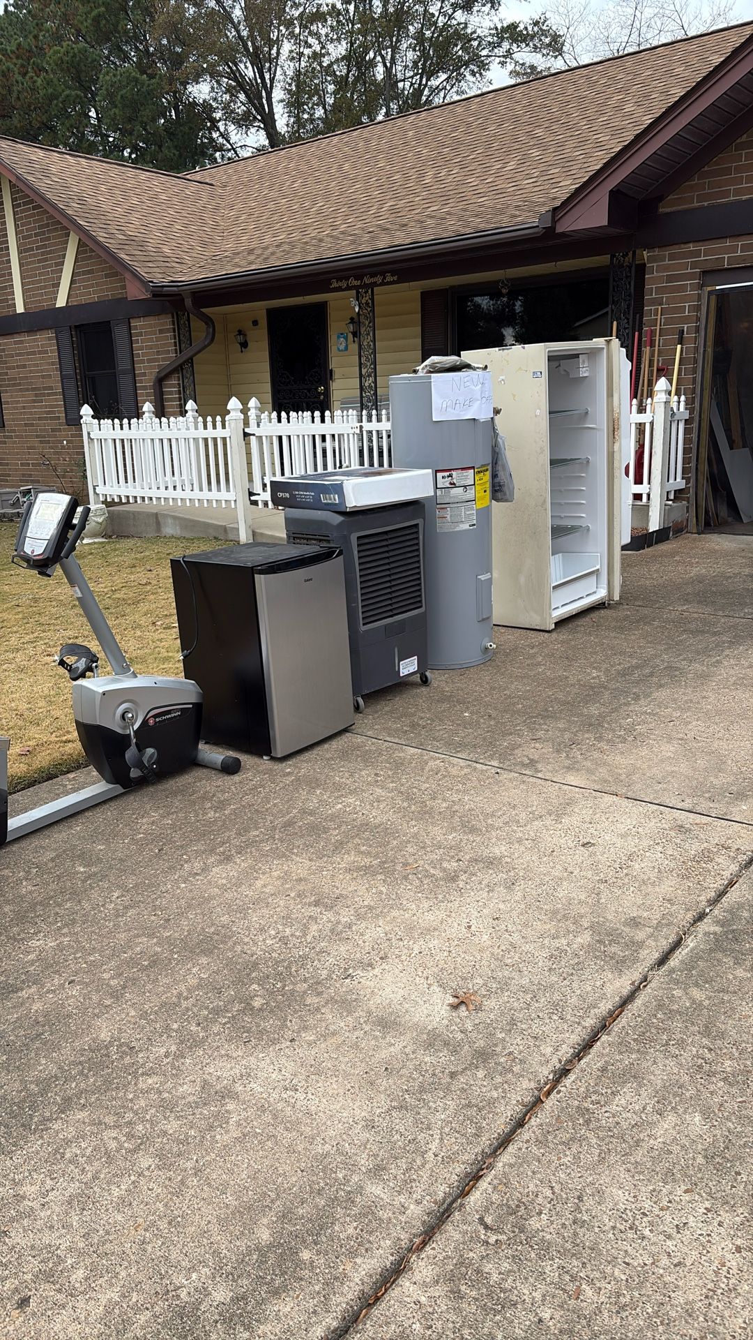 Driveway sale this weekend starting today