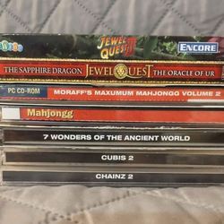 7 PC CD-ROM Computer Games