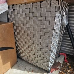 Laundry storage with wheels