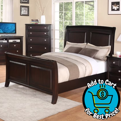 Glory Furniture Ashford Cappuccino King Bed *DEAL of the Day*