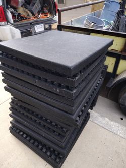 Gymnasium rubber flooring 20 pieces