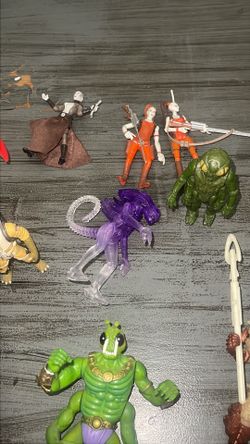 Star Wars Alien Godzilla Action Figure Lot