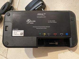 JABRA PRO 9460 DUO WIRELESS HEADSET RETAIL: $410+TAX!!! PREOWNED, GREAT SHAPE, WORK GREAT, NO ISSUE New DECT 6.0 Technology - 1.9GHz Wireless Headset