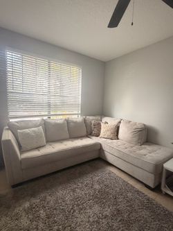 Sectional Couch with Chair