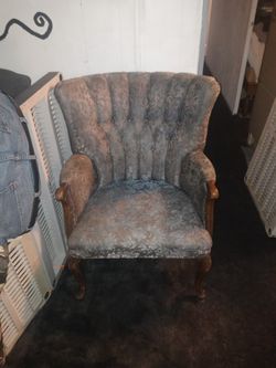 Antique Wingback Chair 