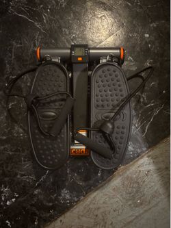 Niceday mini stepper with resistance bands for at-home cardio exercise