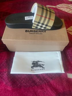 Burberry slides