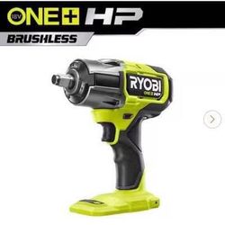Ryobi One+HP 18V Brushless Cordless 4-Mode 1/2in Impact Wrench (Tool Only)