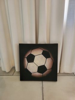 Soccer Canvas Painting