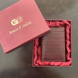 Christmas Gift Italian Leather Wallet