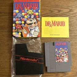 Dr. Mario (Nintendo NES, 1990) CIB Complete w/ Inserts