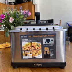 Krups 4.5L Deep Fryer With Presets
