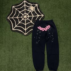 Sp5der Atlanta Sweatpants Navy