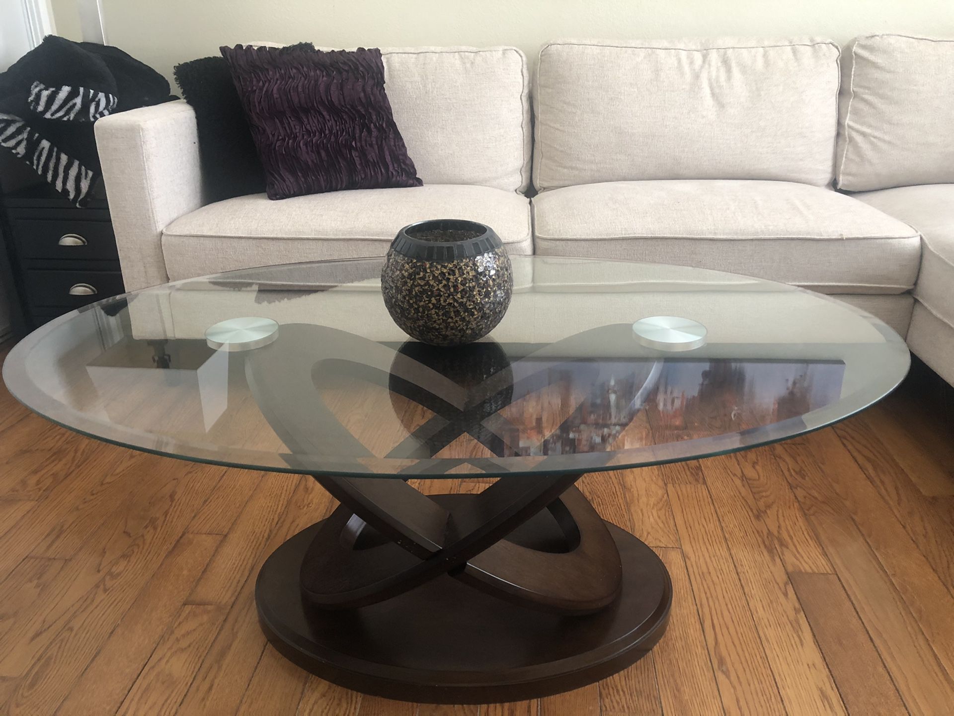 End table and coffee table combo