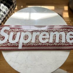 Supreme Skateboard Deck Celtic Knot Red Brand New Sealed!