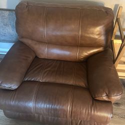 Used Leather Recliner 