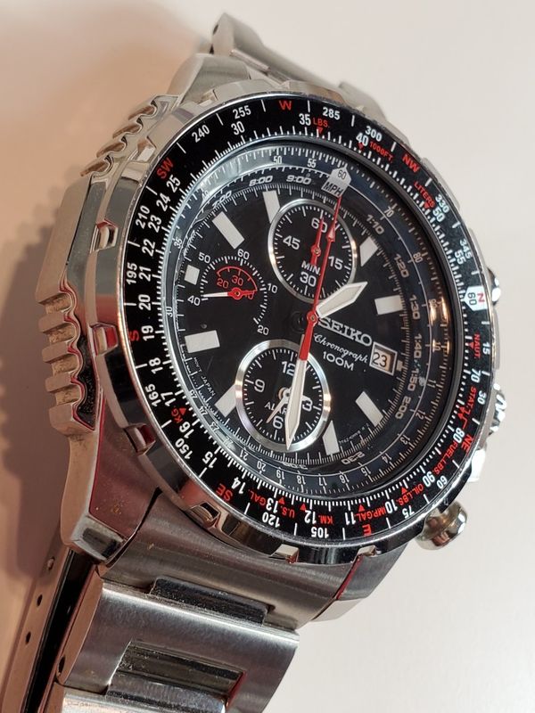 seiko sportura chronograph 100m price