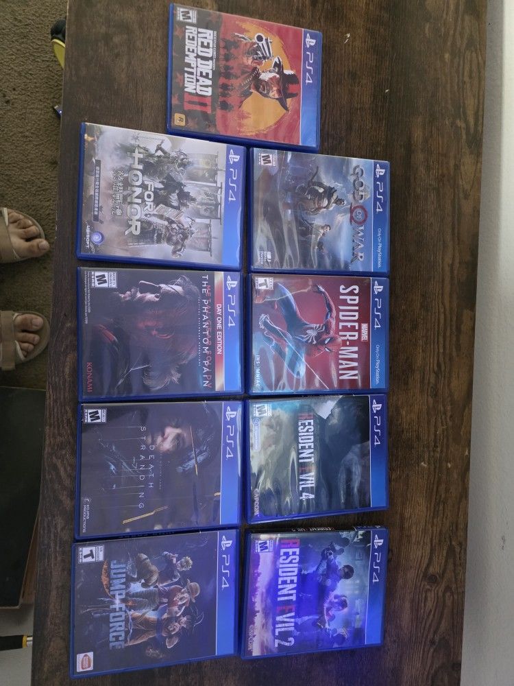 9 Ps4 games