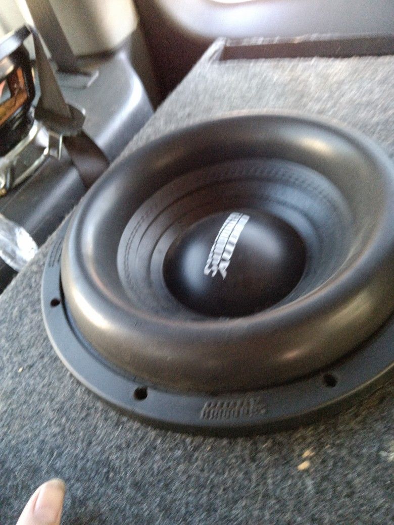 Sundown 12 Zv5"The Big Boy Sub" Still In Truck Will Test Slapper