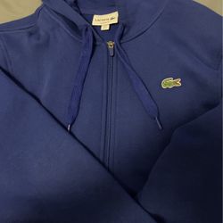 Blue lacoste sweater