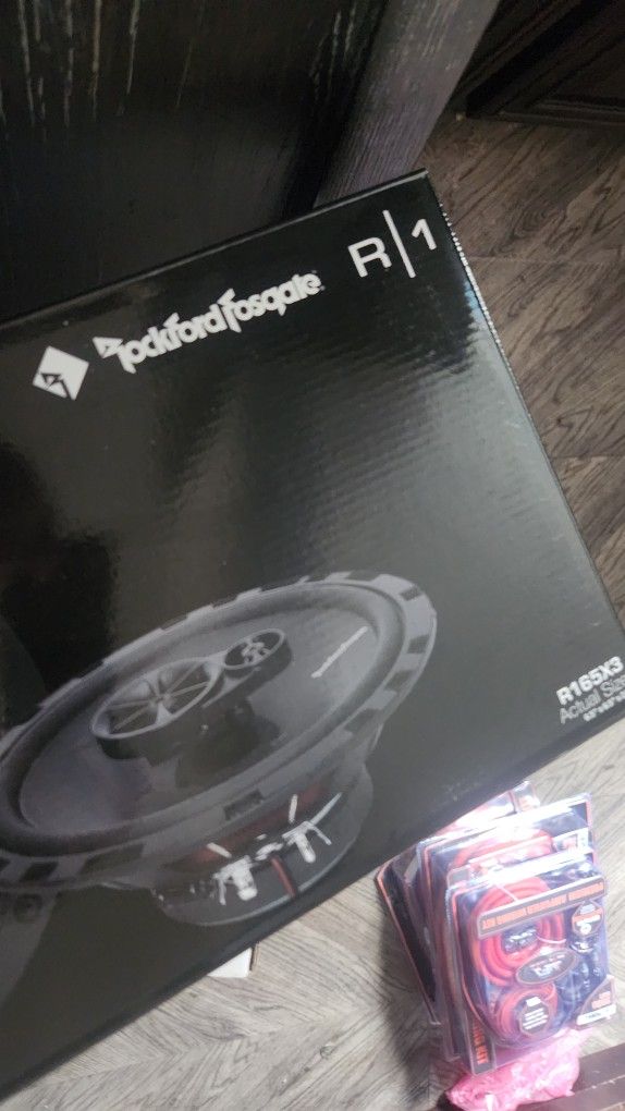 New Rockford Fosgate 6.5 Or Dd Audio Pair Is 55