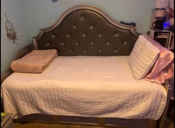 Princess Daybed, Dresser, + Nightstand