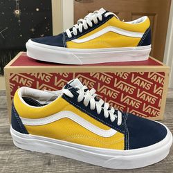 Vans Old Skool ‘Dress Blues Saffron’ Classic Sport VN0A5AO92HG Size 7 M