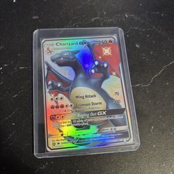Pokemon Charizard GX Hidden Fates SV49/SV94 Holo