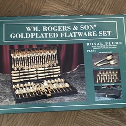 Gold Plated Faltware 